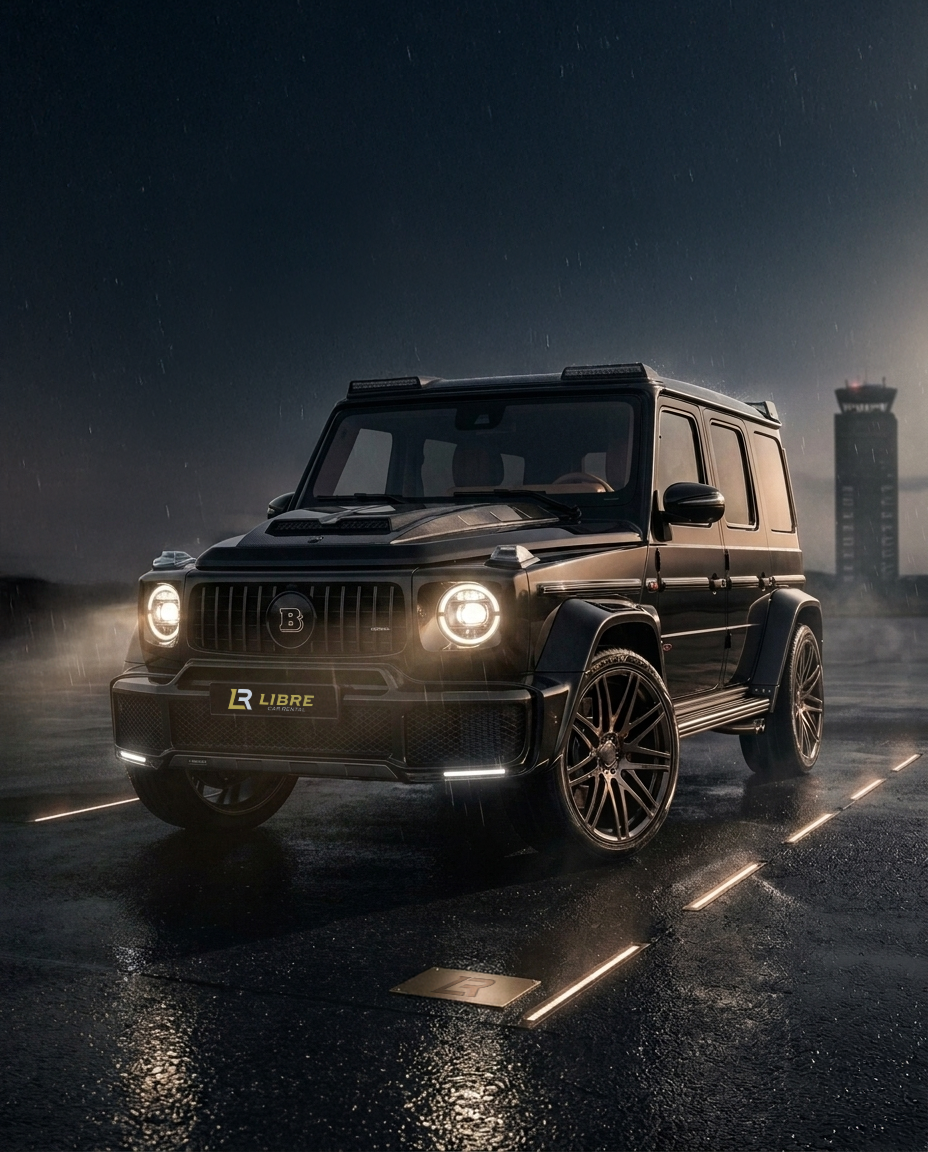 Libre Car Rental G63 BRABUS cinematic