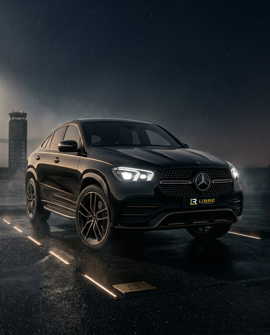 Libre Car Rental GLE Coupe cinematic