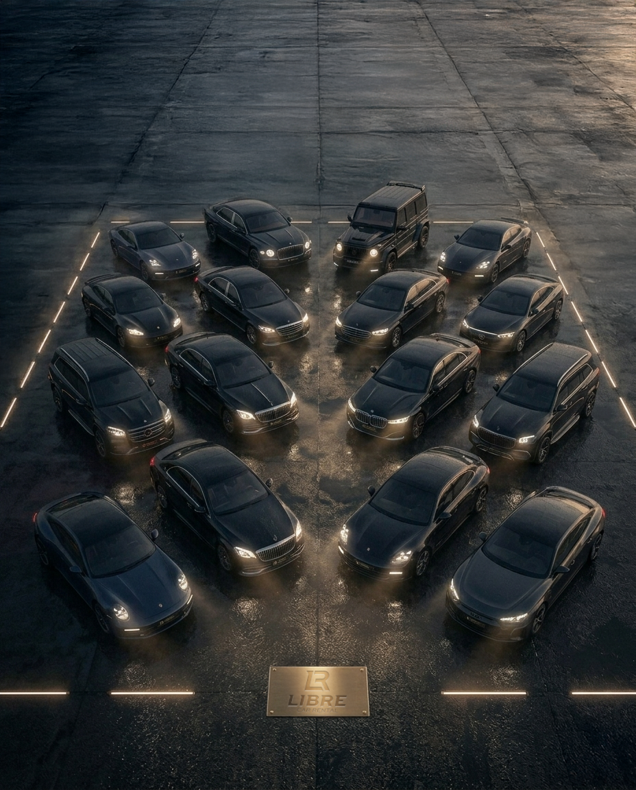 Libre Car Rental fleet flota vozila cinematic